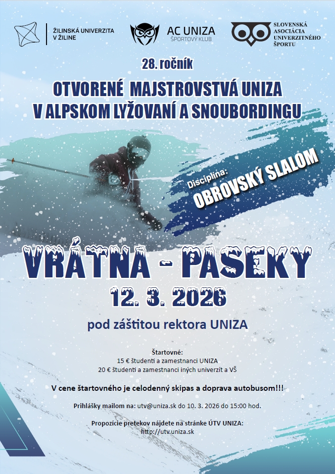 26022026 Otvorene majstrovstva uniza v alpskom lyzovani a snoubordingu 2026